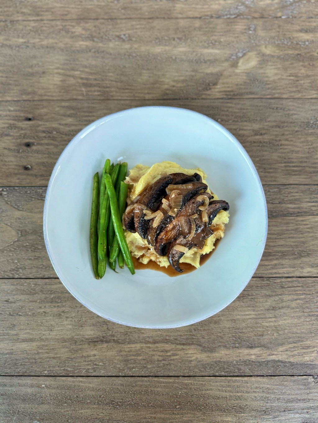 Portobello Mushroom Steaks with&nbsp;Gravy